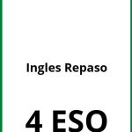 Ejercicios De Ingles Repaso 4 ESO PDF