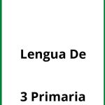 Ejercicios De Lengua 3 De Primaria PDF