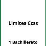 Ejercicios De Limites 1 Bachillerato Ccss PDF