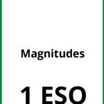 Ejercicios De Magnitudes 1 ESO PDF