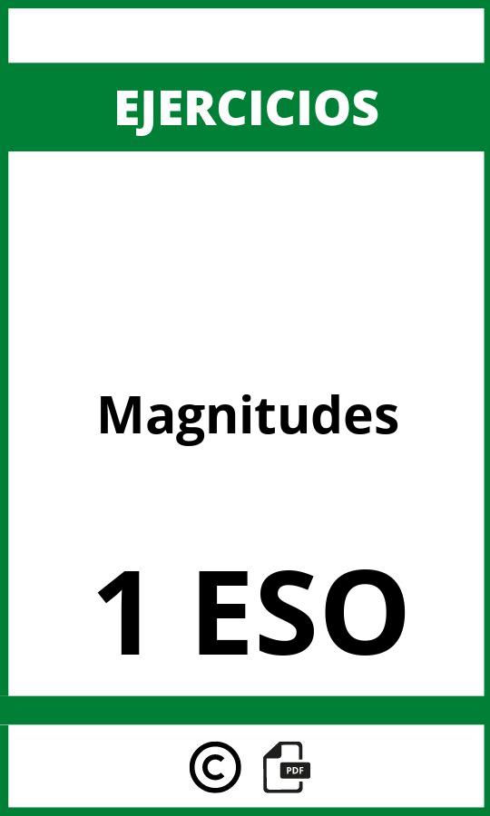 Ejercicios De Magnitudes 1 ESO PDF