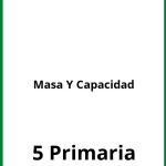 Ejercicios De Masa Y Capacidad 5 Primaria PDF
