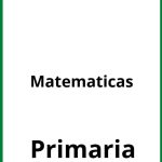 Ejercicios De Matematicas PDF Primaria