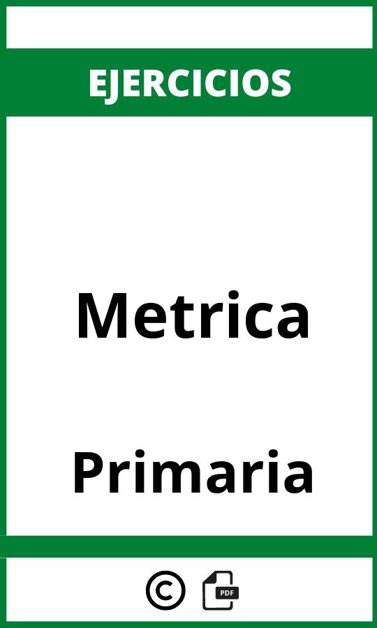Ejercicios De Metrica Primaria PDF