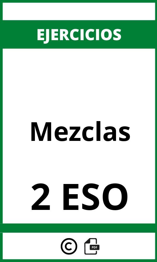 Ejercicios De Mezclas 2 ESO PDF