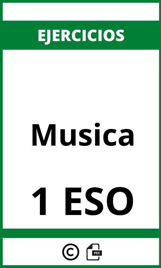 Ejercicios De Musica 1 ESO PDF