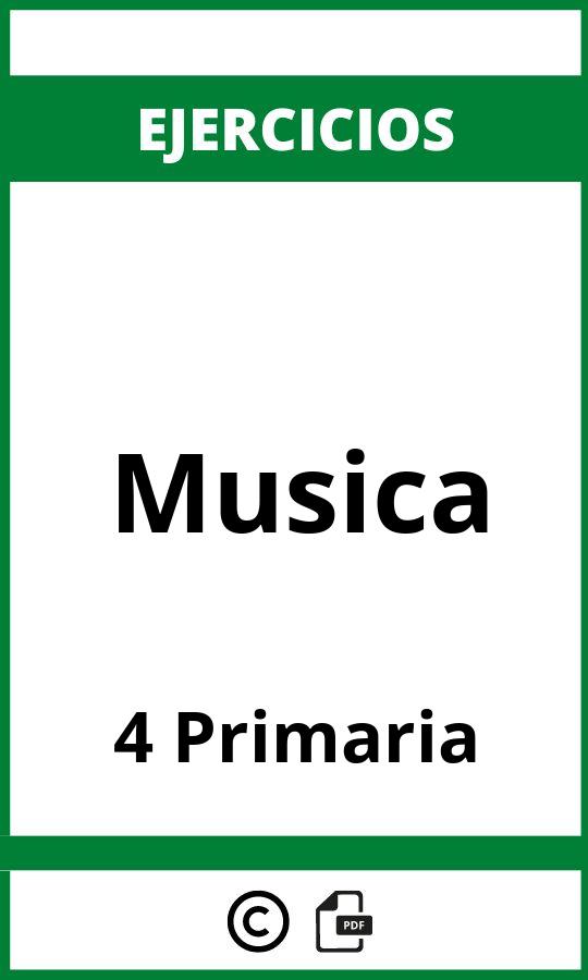 Ejercicios De Música 4 Primaria PDF