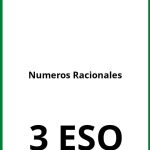 Ejercicios De Numeros Racionales 3 ESO PDF