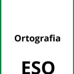 Ejercicios De Ortografia ESO PDF