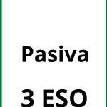 Ejercicios De Pasiva 3 ESO PDF