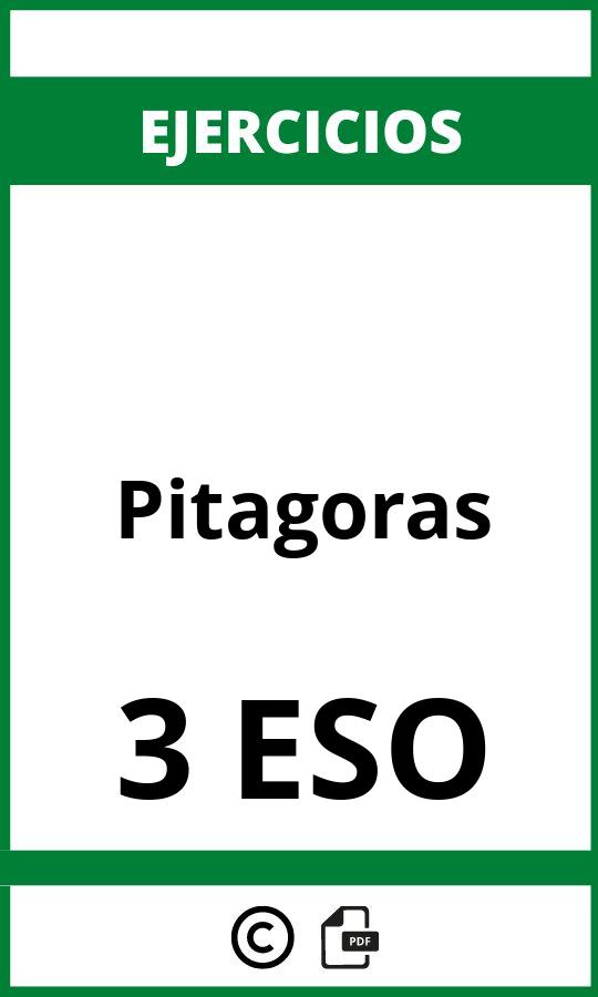 Ejercicios De Pitagoras 3 ESO PDF