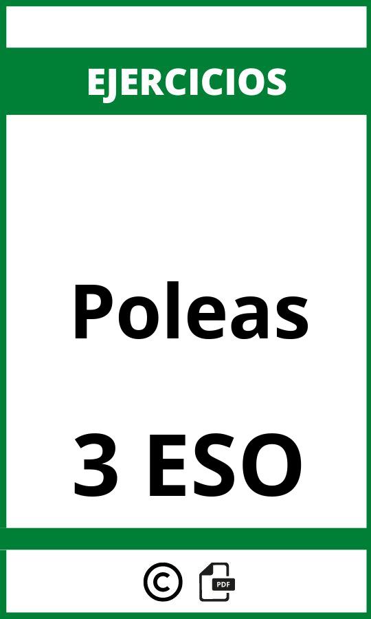 Ejercicios De Poleas 3 ESO PDF