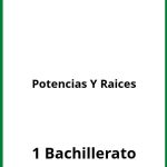 Ejercicios De Potencias Y Raices 1 Bachillerato PDF