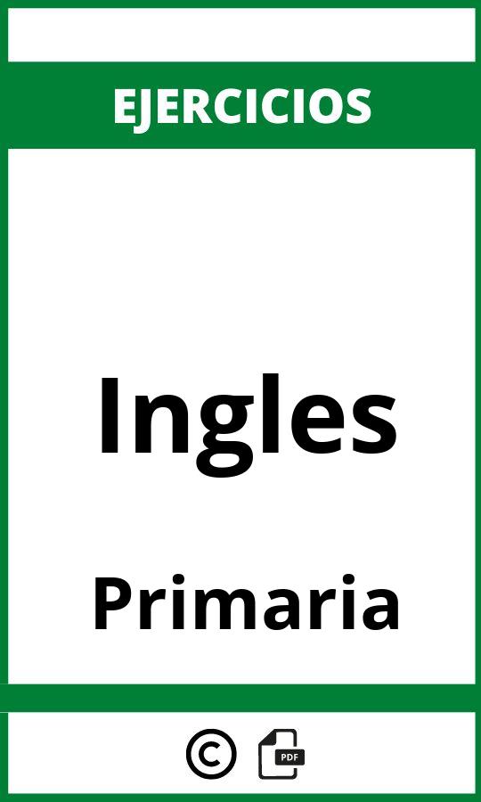 Ejercicios De Primaria Ingles PDF