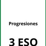 Ejercicios De Progresiones 3 ESO PDF