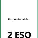 Ejercicios De Proporcionalidad 2 ESO PDF