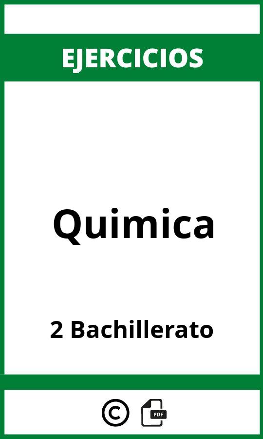 Ejercicios De Quimica 2 Bachillerato PDF