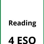 Ejercicios De Reading 4 ESO PDF