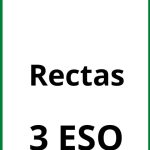 Ejercicios De Rectas 3 ESO PDF