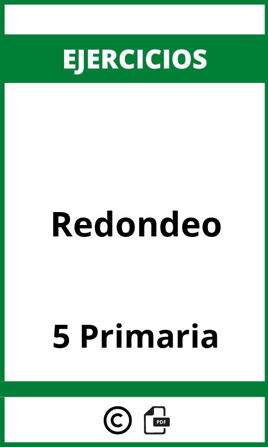 Ejercicios De Redondeo 5 Primaria PDF