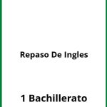 Ejercicios De Repaso De Ingles 1 Bachillerato PDF