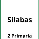Ejercicios De Silabas 2 Primaria PDF