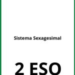 Ejercicios De Sistema Sexagesimal 2 ESO PDF