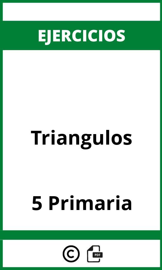 Ejercicios De Triangulos 5 Primaria PDF