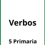 Ejercicios De Verbos 5 Primaria PDF