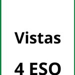 Ejercicios De Vistas  PDF 4 ESO