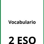 Ejercicios De Vocabulario 2 ESO PDF