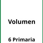 Ejercicios De Volumen 6 Primaria PDF