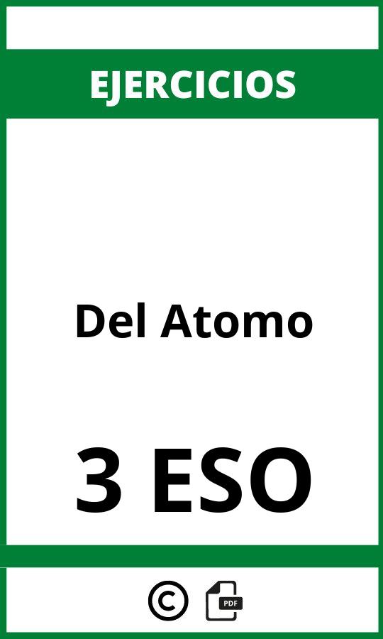 Ejercicios Del Atomo 3 ESO PDF