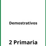 Ejercicios Demostrativos 2 Primaria PDF