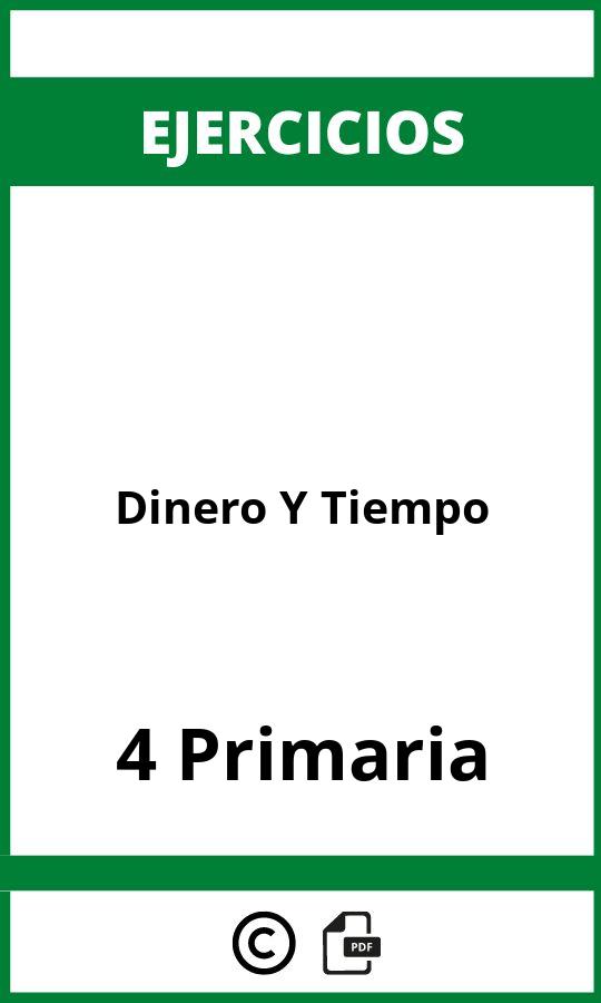Ejercicios Dinero Y Tiempo 4 Primaria PDF