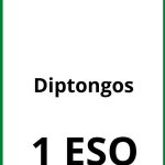 Ejercicios Diptongos 1 ESO PDF