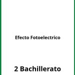 Ejercicios Efecto Fotoelectrico 2 Bachillerato PDF