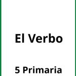 Ejercicios El Verbo 5 Primaria PDF