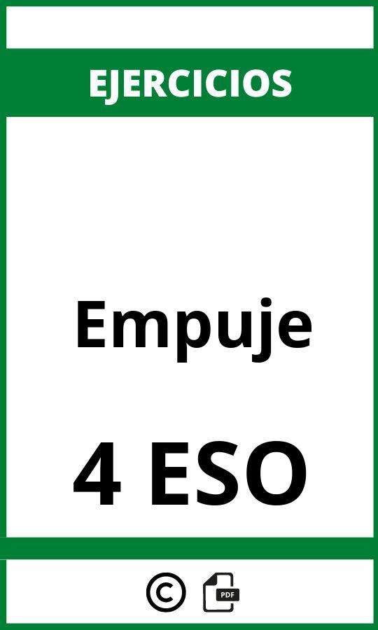 Ejercicios Empuje 4 ESO PDF