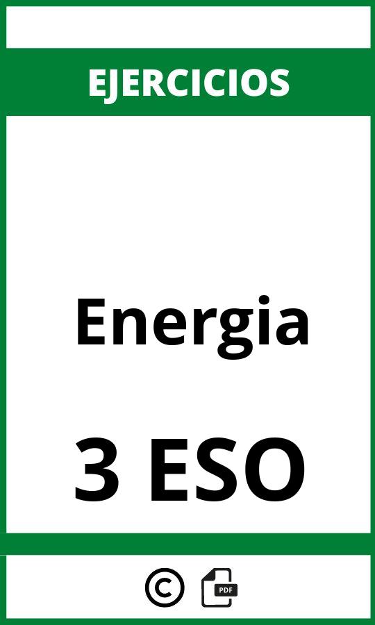 Ejercicios Energia 3 ESO PDF