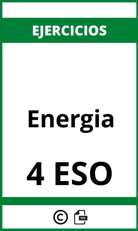 Ejercicios Energia 4 ESO PDF