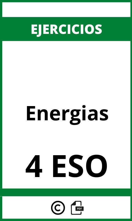 Ejercicios Energias 4 ESO PDF