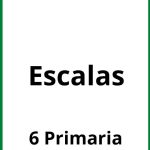 Ejercicios Escalas 6 Primaria PDF