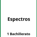 Ejercicios Espectros 1 Bachillerato PDF