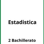 Ejercicios Estadistica 2 Bachillerato PDF