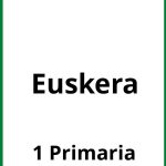 Ejercicios Euskera 1 Primaria PDF