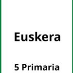 Ejercicios Euskera 5 Primaria PDF