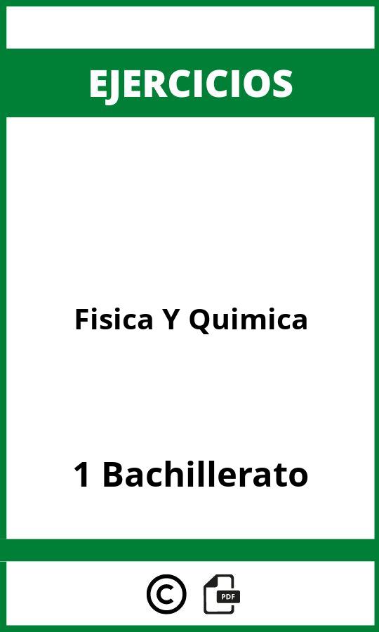 Ejercicios Fisica Y Quimica 1 Bachillerato PDF