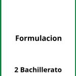 Ejercicios Formulacion 2 Bachillerato PDF