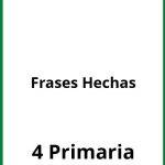 Ejercicios Frases Hechas 4 Primaria PDF